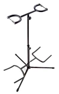 Stagg SG-A200BK, kytarový stojan pro 2 kytary